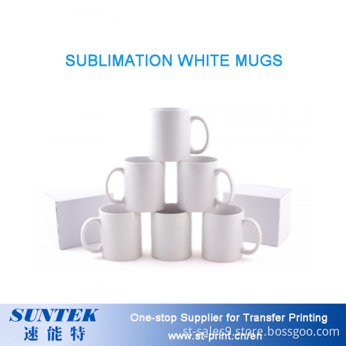 Ce 11oz Personalized Sublimation White Blank Ceramic Coffee Mug